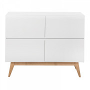 Trendy 4 fiókos komód - White White Trendy 4 fiókos komód - White White